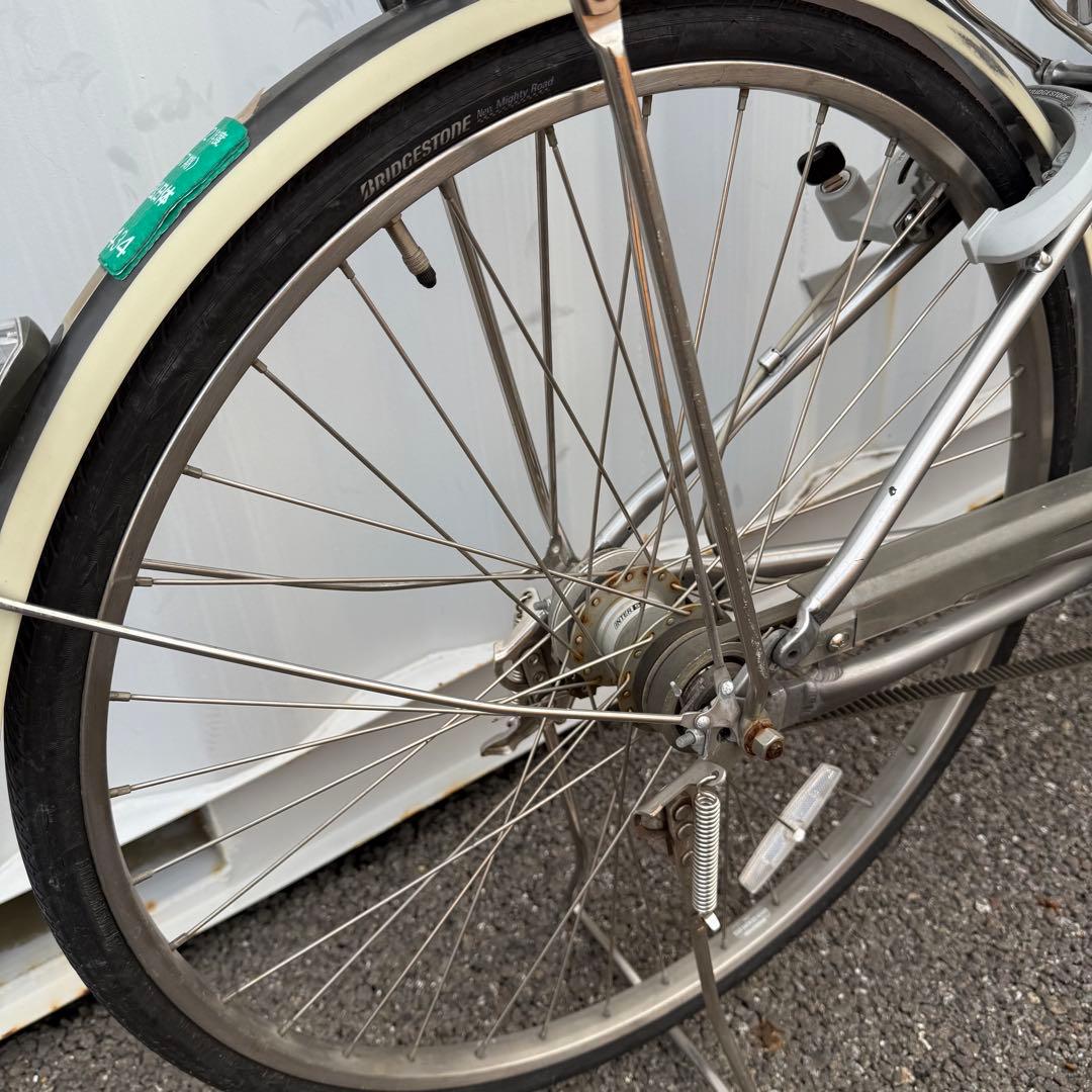 アルベルト 自転車 26インチ カゴ/変速機/オートライト付 定価10万円