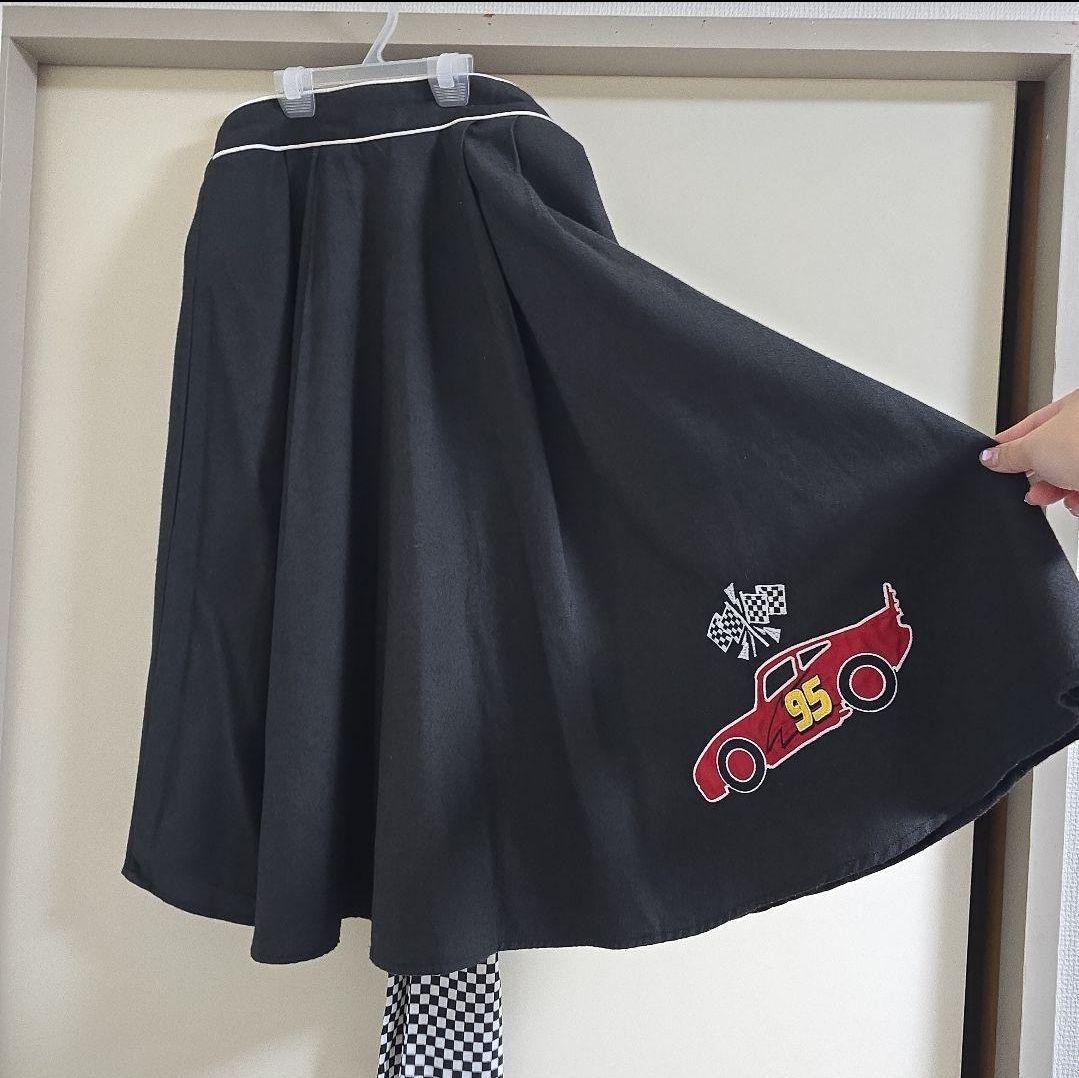 シークレットハニー ピクサー カーズ ボーリングシャツ フレアスカート