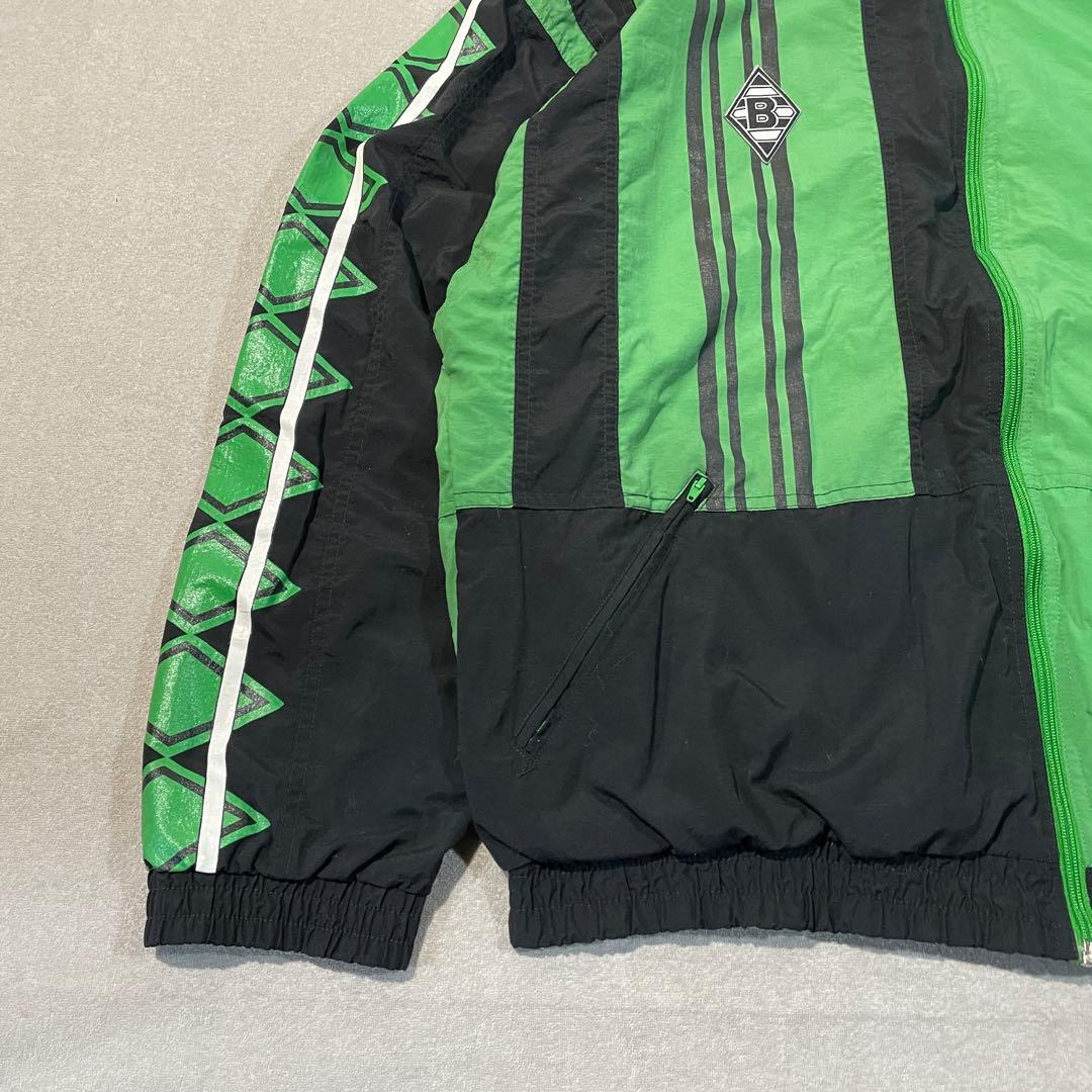 【激レア!90s】Reebokナイロンジャケット L ボルシアMG 緑