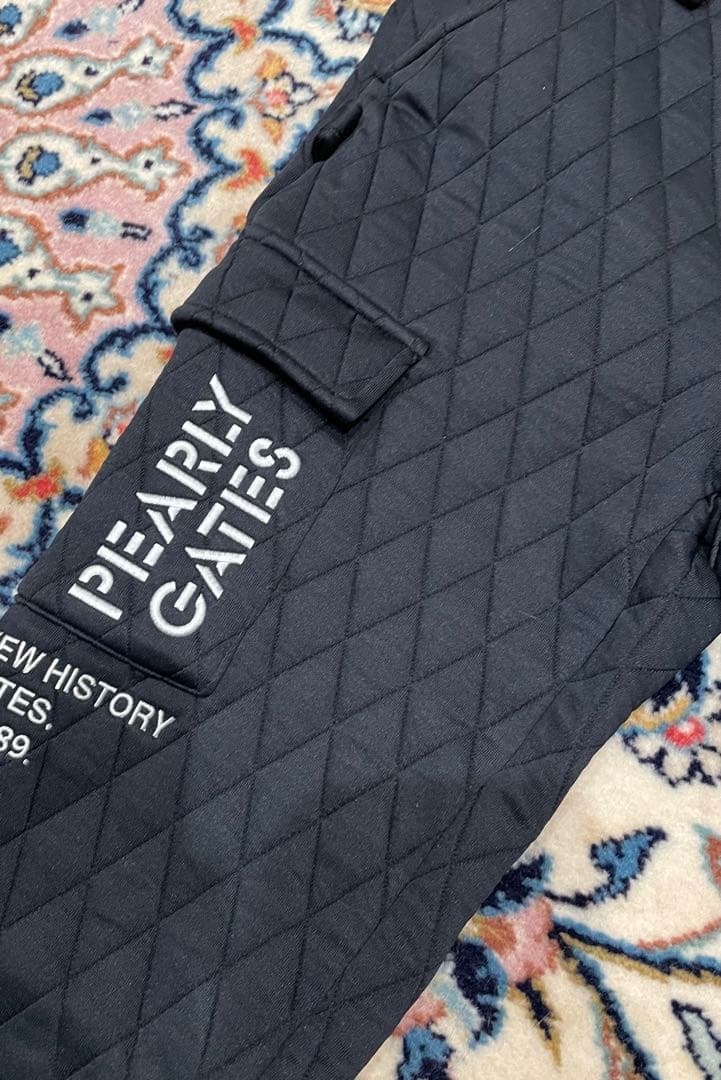 【PEARLY GATES】 ポリエステルキルトジャガードパンツ　大人気☆完売