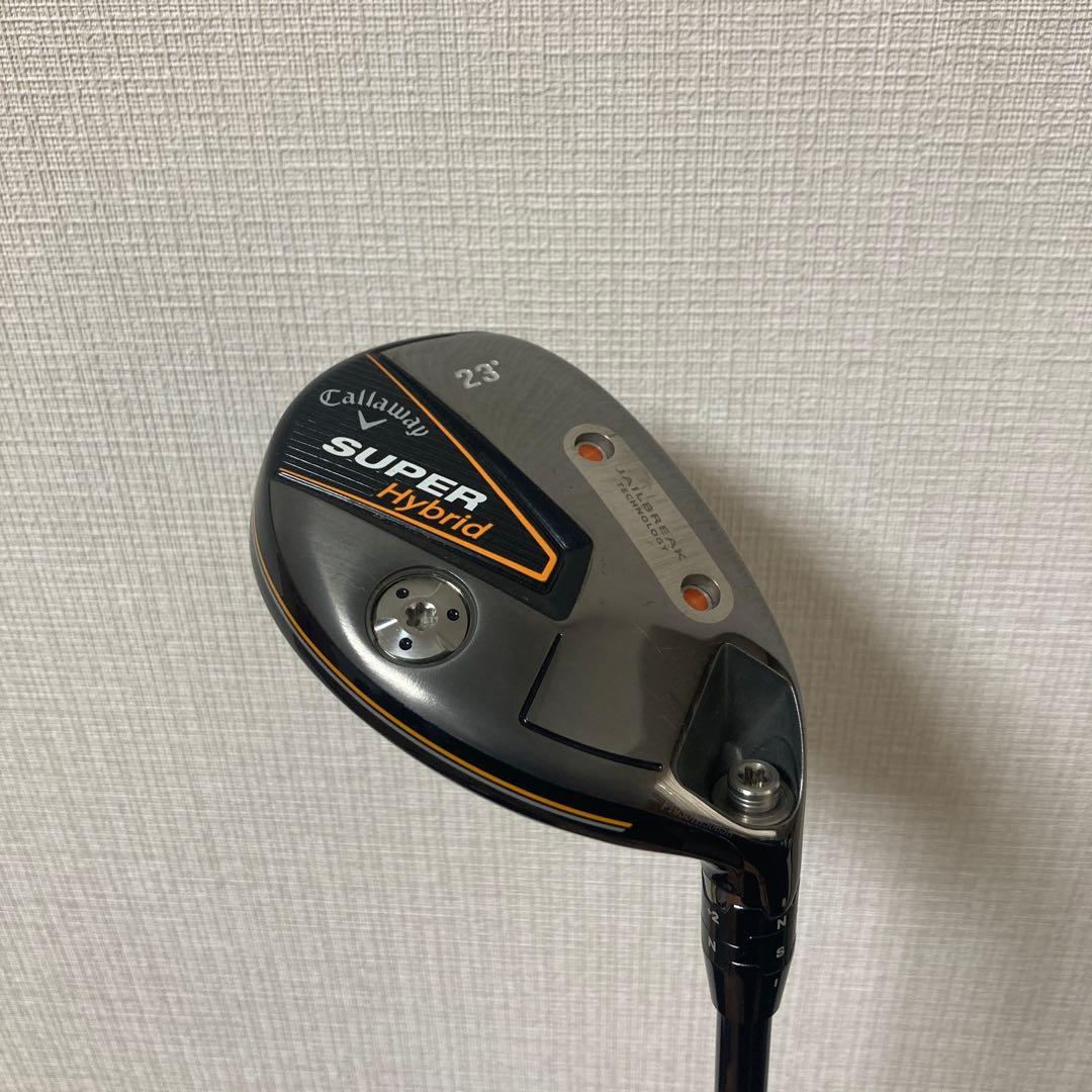 キャロウェイ SUPER HYBRID 23度 RAUNE H85 X