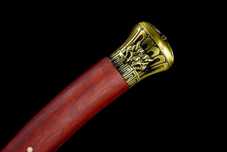 古兵器   武具　刀装具　日本刀　模造刀   居合刀 十五龍虎太刀 清腰刀