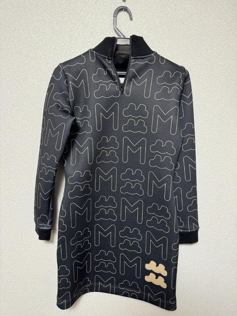 新品タグ付mutaMARINE ゴルフボンディングワンピース サイズ1 ブラック