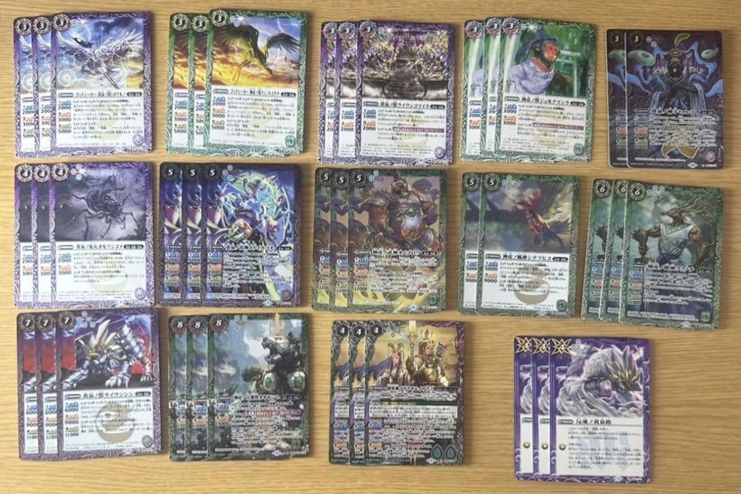 バトスピ　イザイザデッキ　40枚　イザナギ&イザナミデッキ