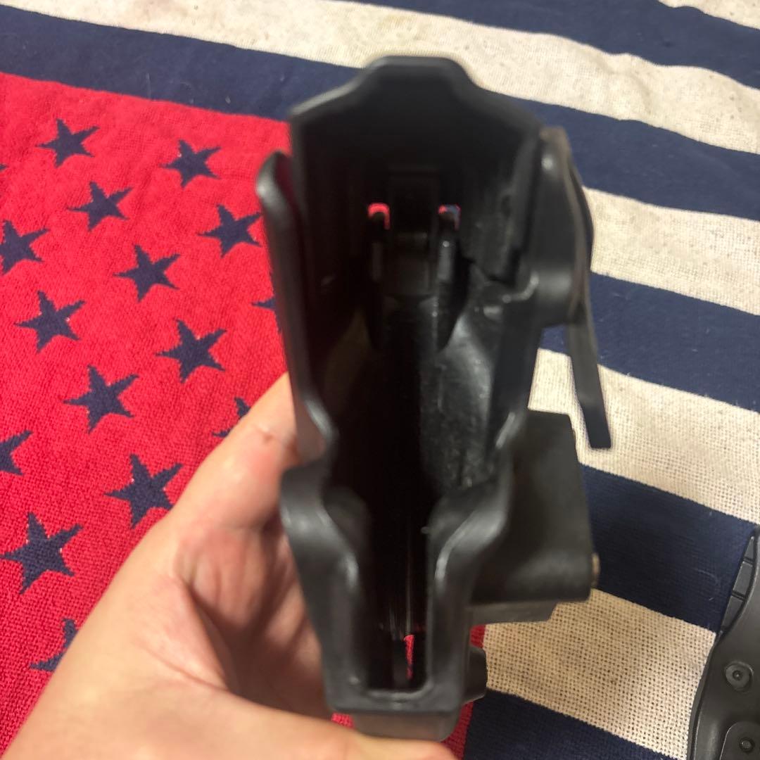 BLACKHAWK! 左利き用 ホルスター ベルトループセット 実物　B56