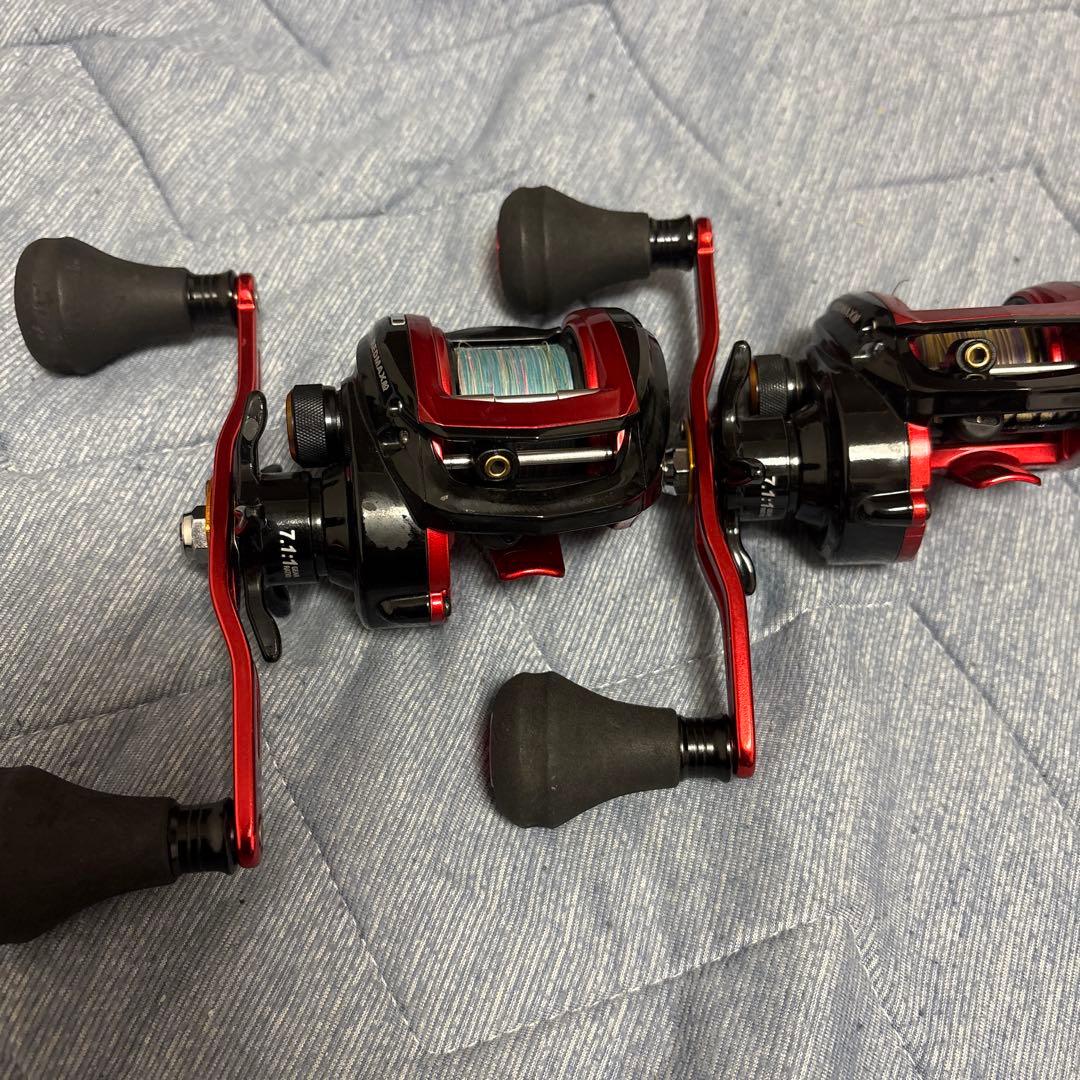 【2台セット】アブガルシア◆RED MAX船 船両軸リール