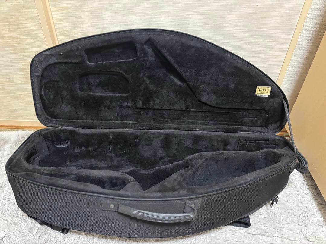 bam バム テナーサックス ケース ニュートレッキング ブラックカーボン