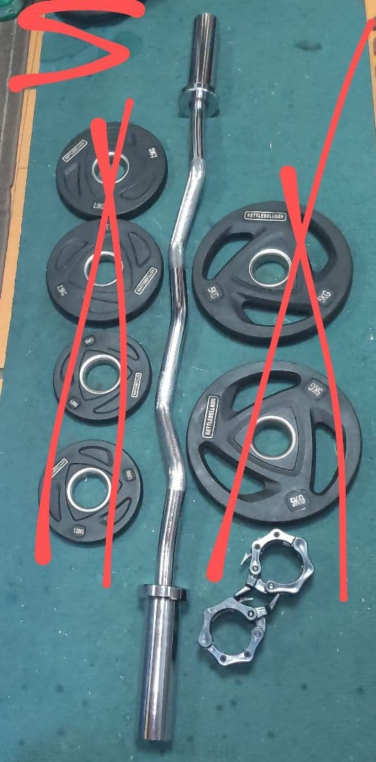 KETTLEBELLKON 約120cm W バー