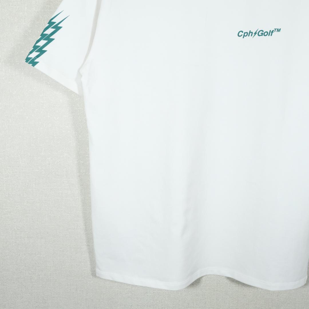 CPH/GOLF ウーマン サンダー ストライプ モック ネック ティー S