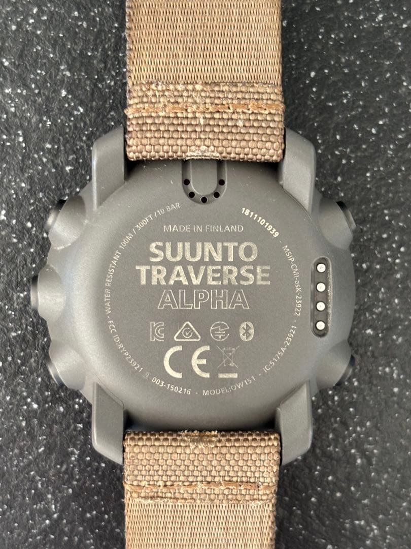 【生産終了モデル】SUUNTO TRAVERSE ALPHA