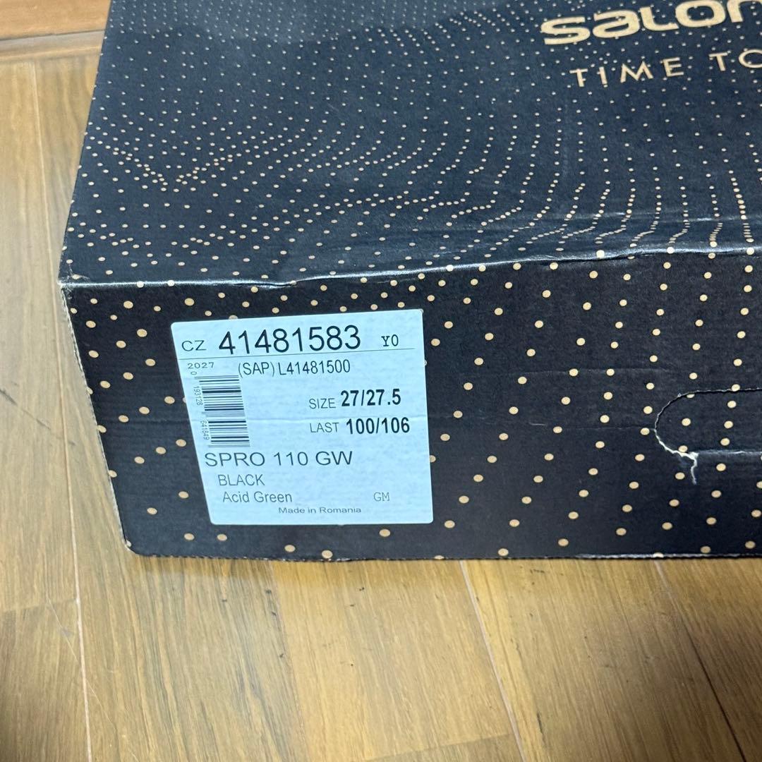スキー ブーツ サロモン 2022 SALOMON S PRO 110 GW