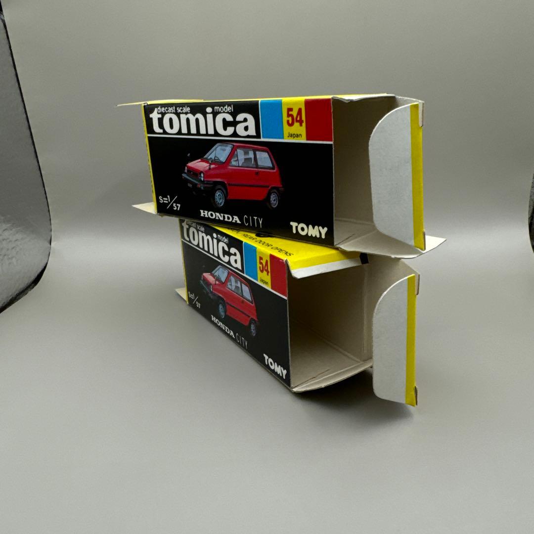 トミカ黒箱54-3ホンダシティ・シティフェア販売商品6台(1982 年9月開催)