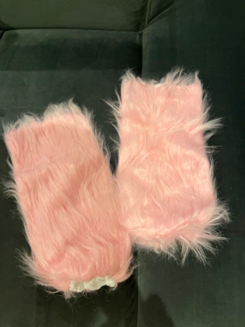 ミニーキャップ ヒョウ柄