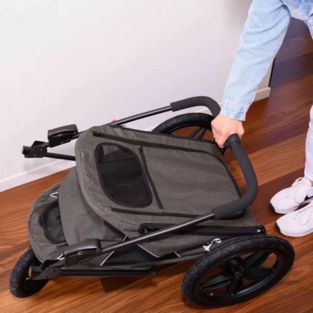 送料込み Petique ペティーク 大型犬 ペットバギー ペットジョガー