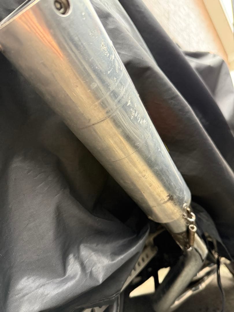 xjr400 イノブレ 月光管 今年中サイレンサースタンドつけます‼️