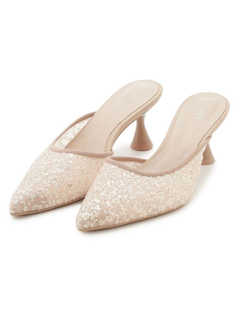 SNIDEL バリエシースルーミュール