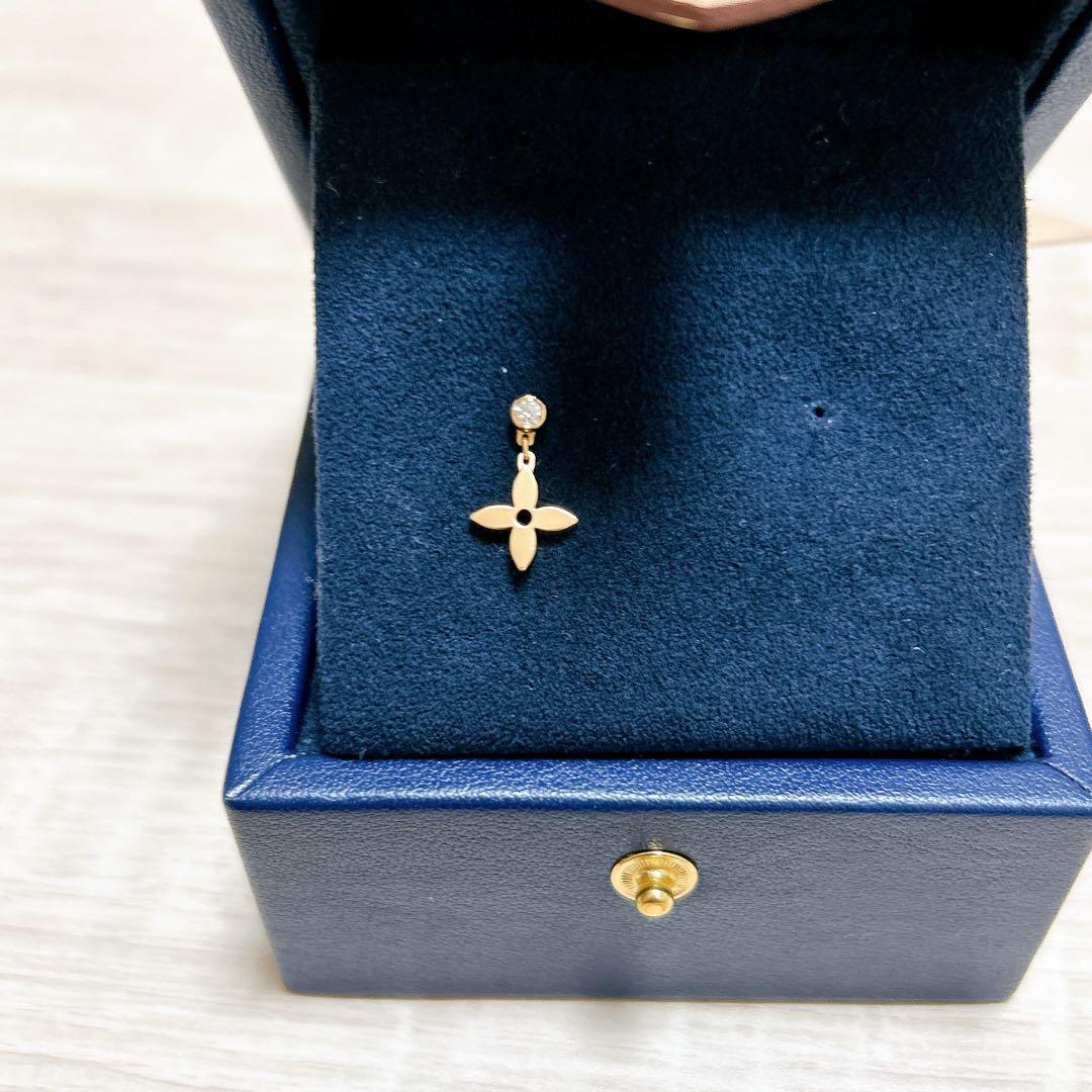 【美品】LOUIS VUITTON モノグラムイディール ピアス