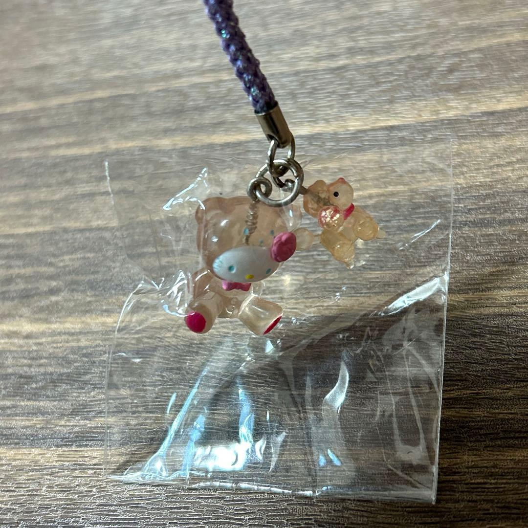2010年　サンリオ　キティ　ベア　プードル　根付　ストラップ
