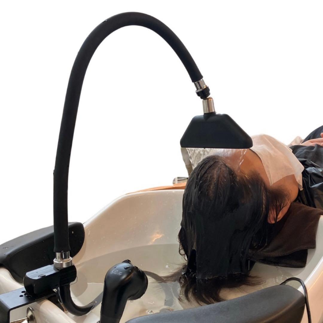 韓国　ヘッドスパ　取り付け簡単　循環式　シャンプー台に取り付け　掛け流し　炭酸