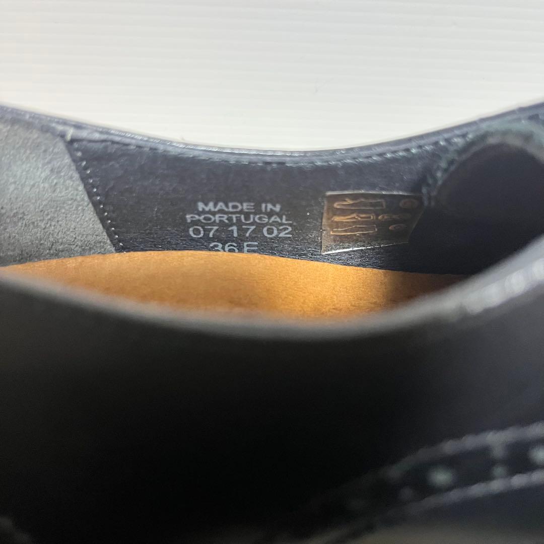 【美品】ビルケンシュトック ララミーロー　レースアップシューズ　ブラック　革靴