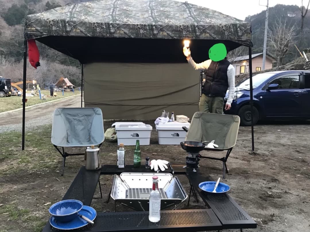 廃盤　クオルツ　リアルカモ　ツリー　ワンタッチタープ　ワイルドワン