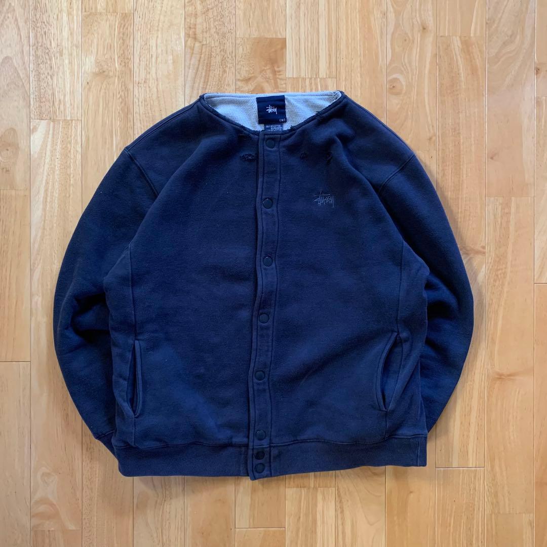 【古着】90s old stussy ダブルフェイス　リバースウェーブジャケット