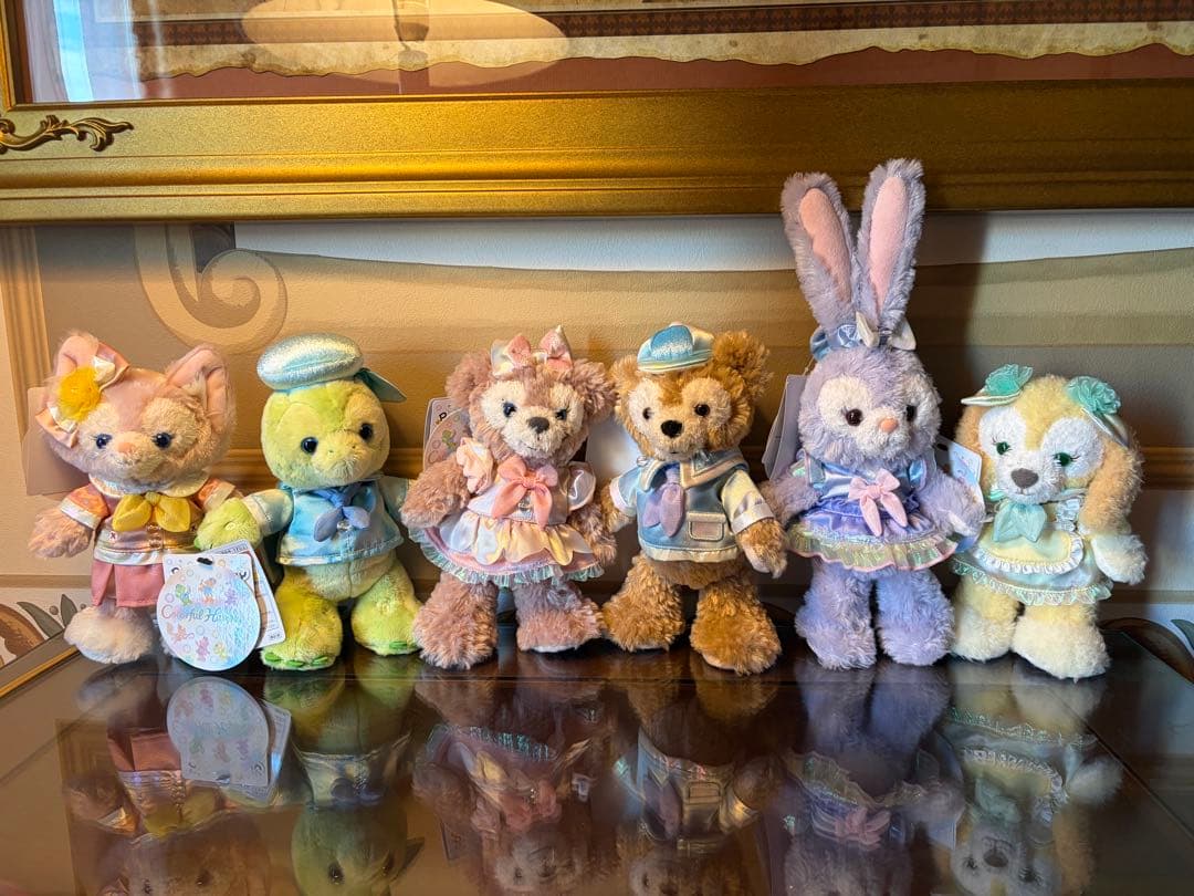 バケーションパッケージ　ダッフィーアンドフレンズ　ポージープラッシー　セット