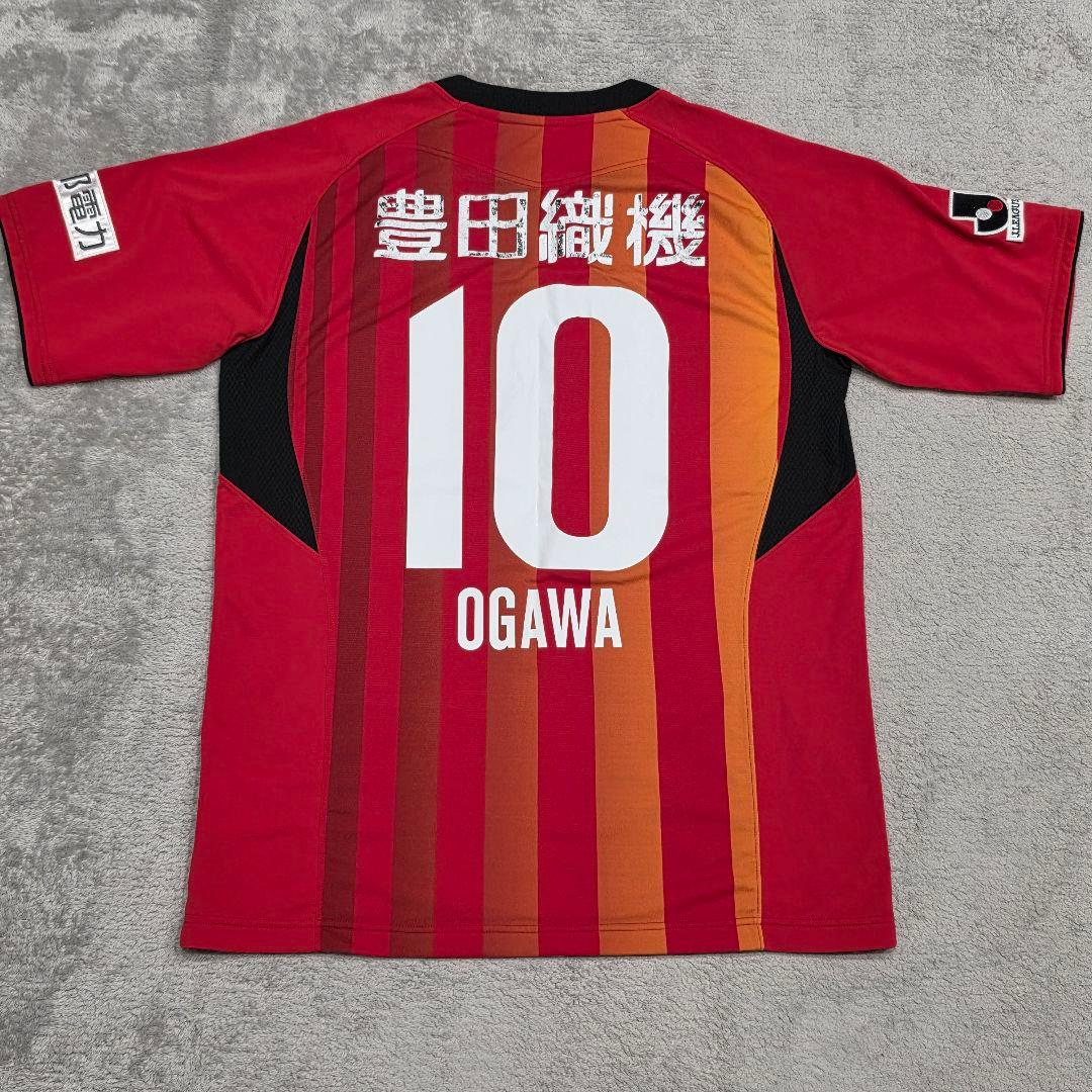 名古屋グランパス　09-10　小川　ユニフォーム　M-L　ルコック　レッド