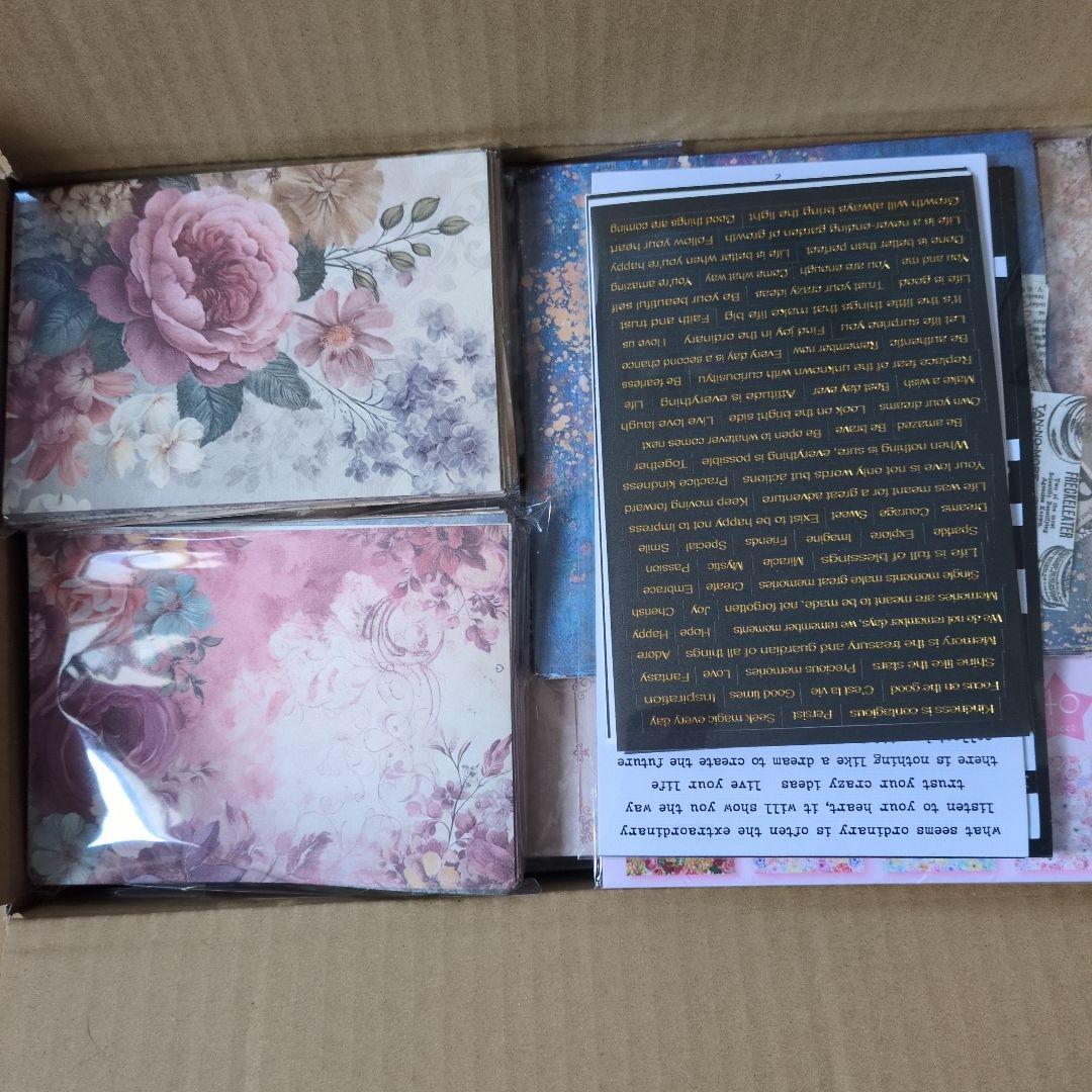 紙モノ まとめ売り コラージュ素材 80サイズ