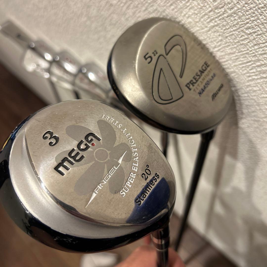 初心者お試しセットミズノ他　8本　右利き　レディースL