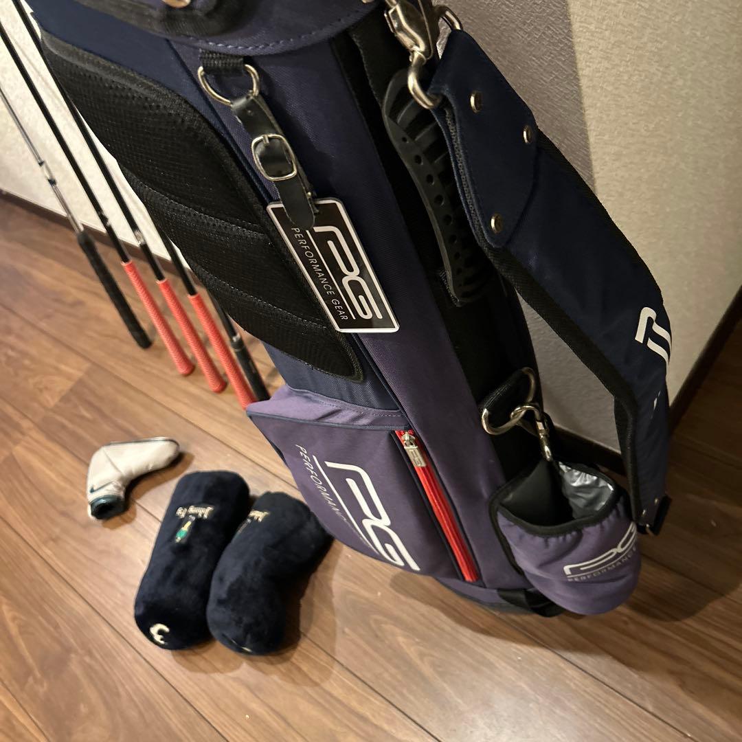 初心者お試しセットミズノ他　8本　右利き　レディースL