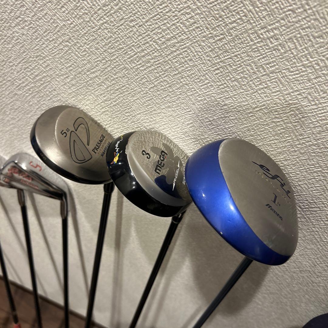 初心者お試しセットミズノ他　8本　右利き　レディースL