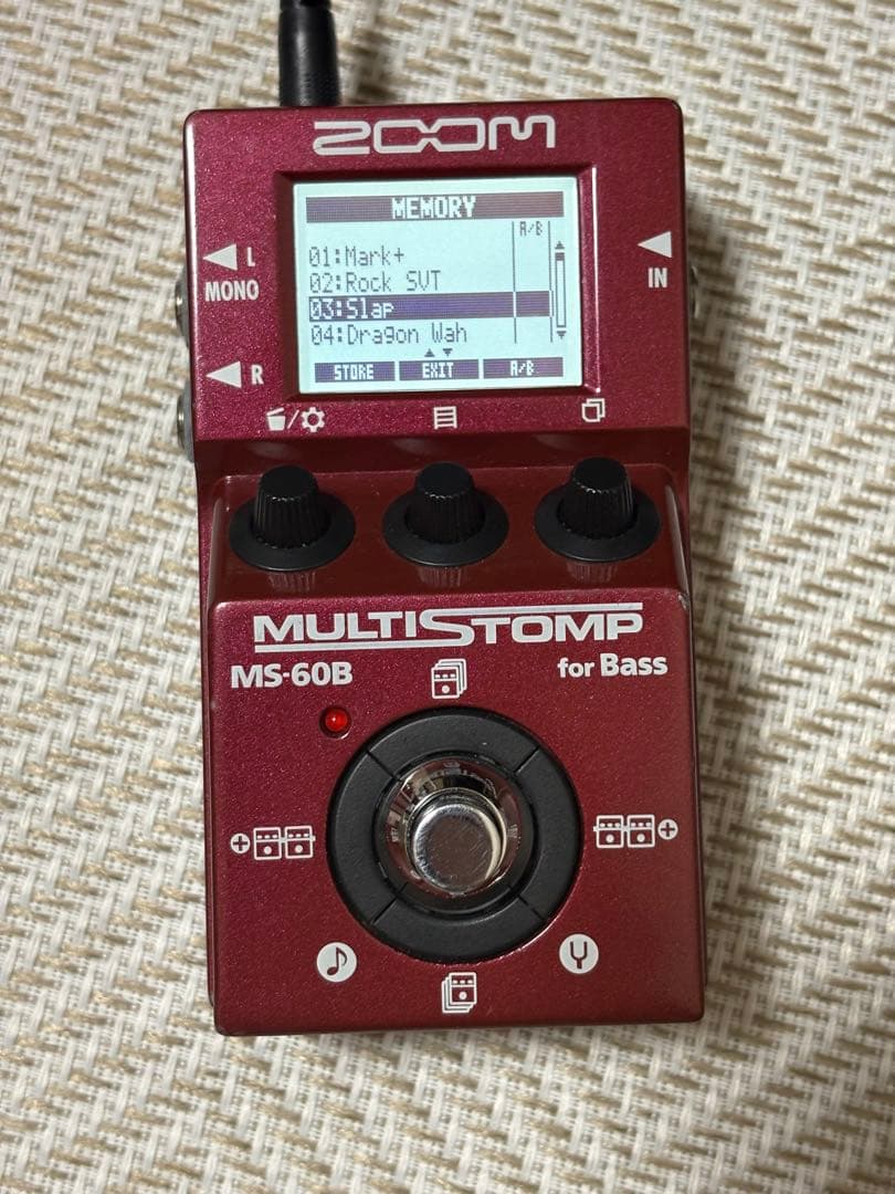 【おまけ付き】ZOOM MS-60B マルチエフェクター