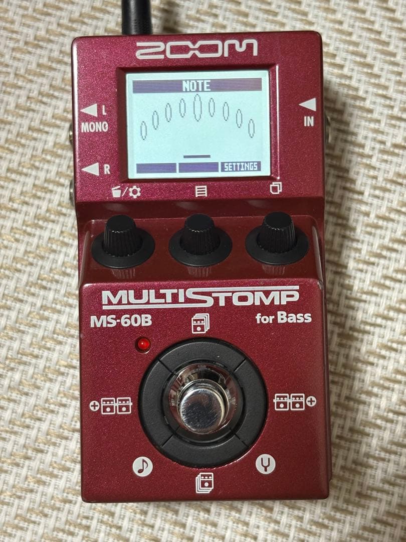 【おまけ付き】ZOOM MS-60B マルチエフェクター