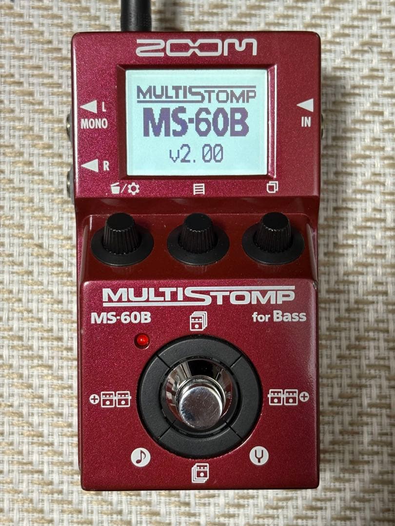 【おまけ付き】ZOOM MS-60B マルチエフェクター
