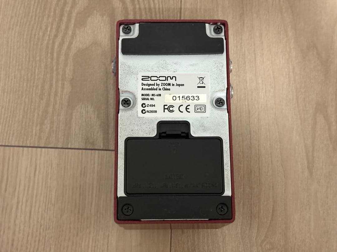 【おまけ付き】ZOOM MS-60B マルチエフェクター