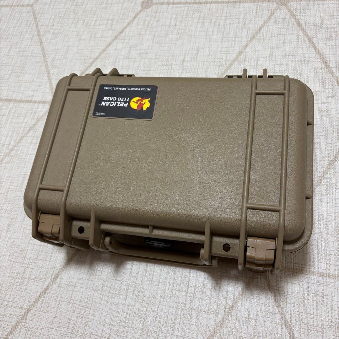 【フォーム付き】PELICAN 1170 デザートタン ペリカンケース