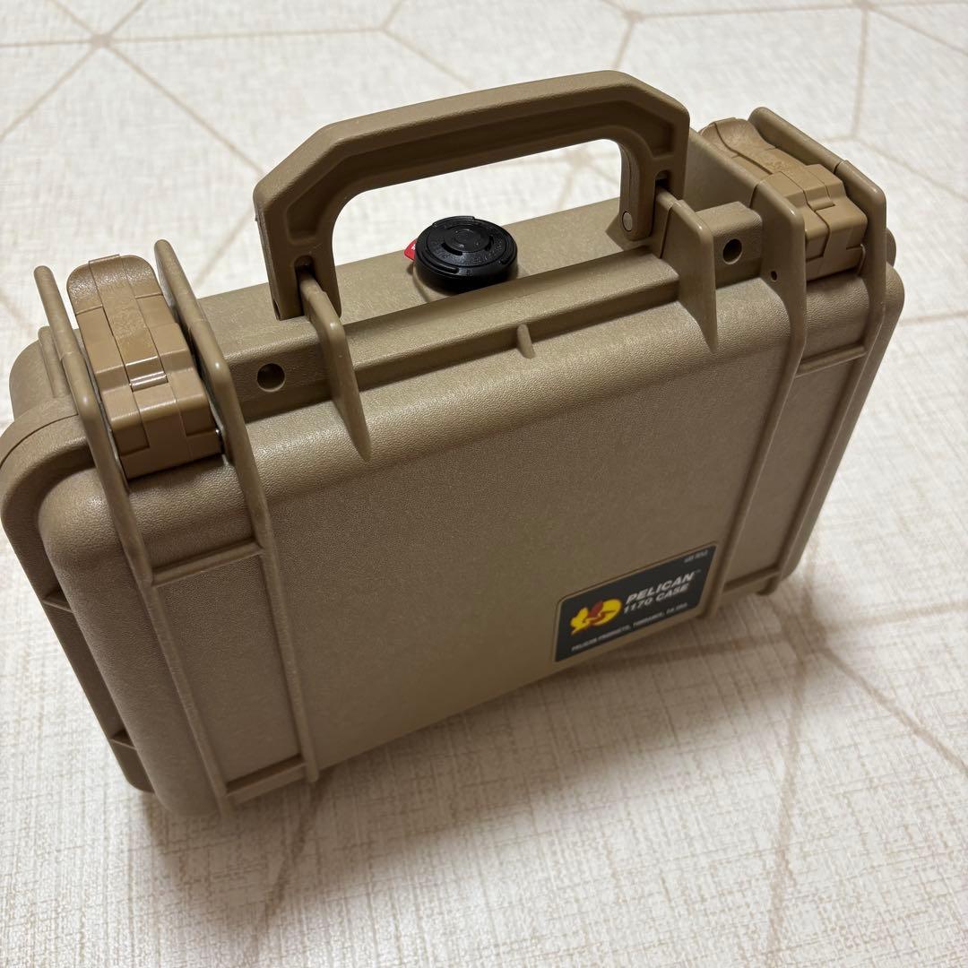 【フォーム付き】PELICAN 1170 デザートタン ペリカンケース