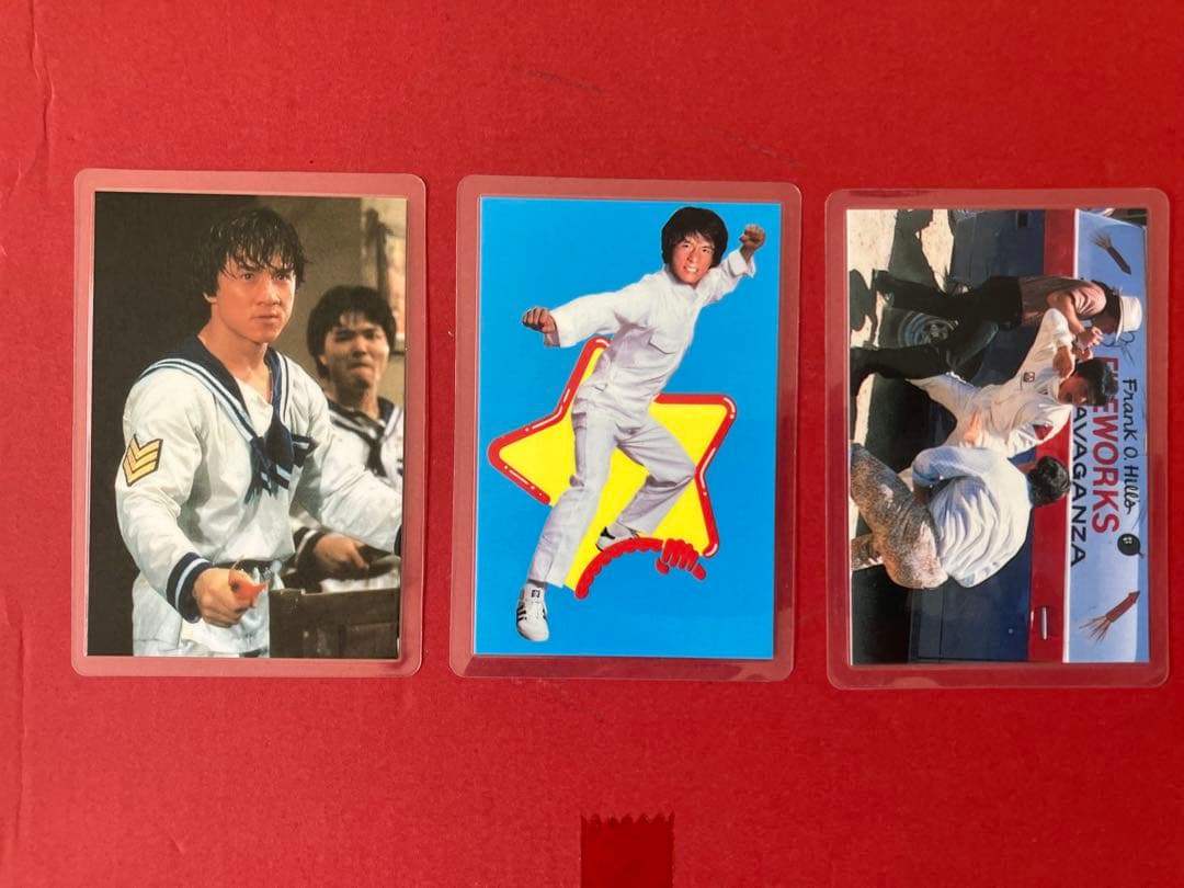 ジャッキーチェーン　ラミネートカード　当時劇場グッズ　ラミカ　27枚セット