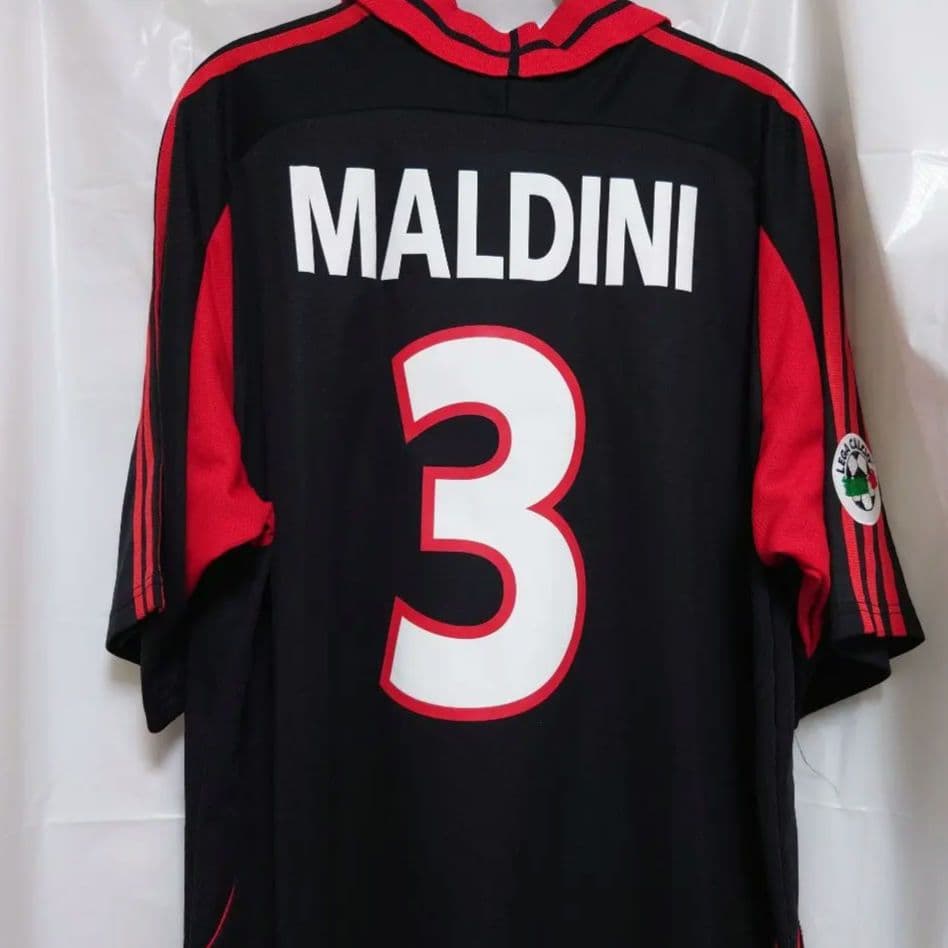 激レア ACミラン 00-02ユニフォーム 3rd マルディーニ