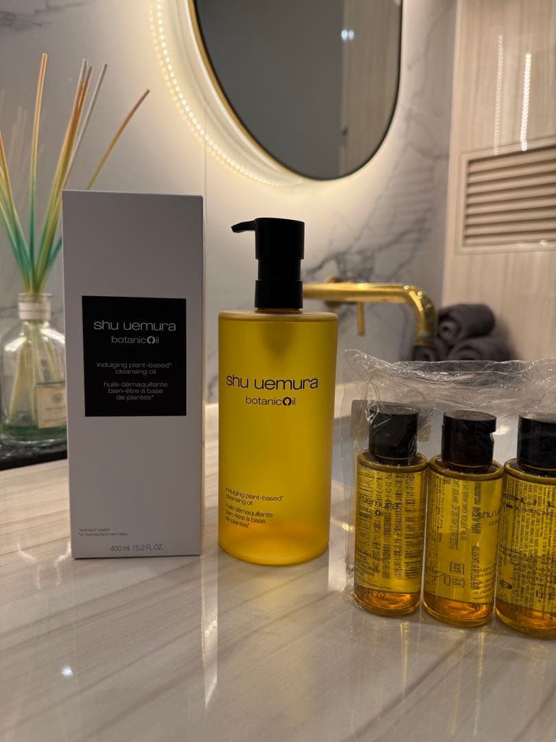 shu uemura botanicOil 450ml + ミニボトル3本
