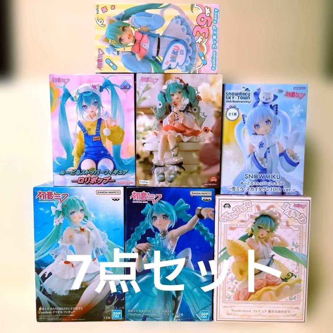 初音ミク フィギュア 7点セット＋おまけ１点
