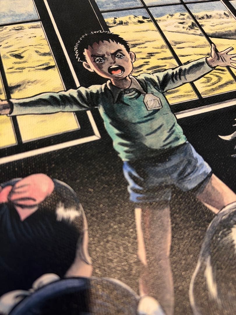 楳図かずお大美術展 オロチ 漂流教室 キャンパスアート