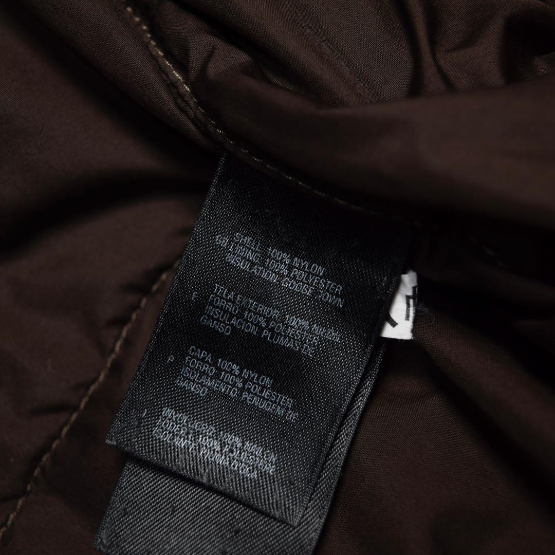 THE NORTH FACE ダウンジャケット ブラウン 肉厚 ヌプシ 550