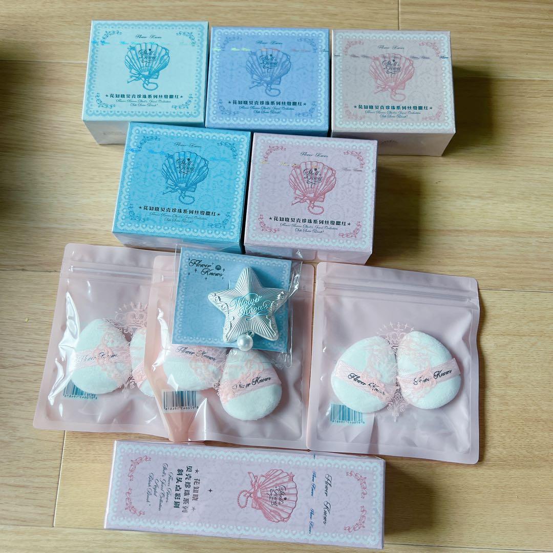 フラワーノーズ　シェルズジュエルコレクション　サテンチーク　全5種　7セット