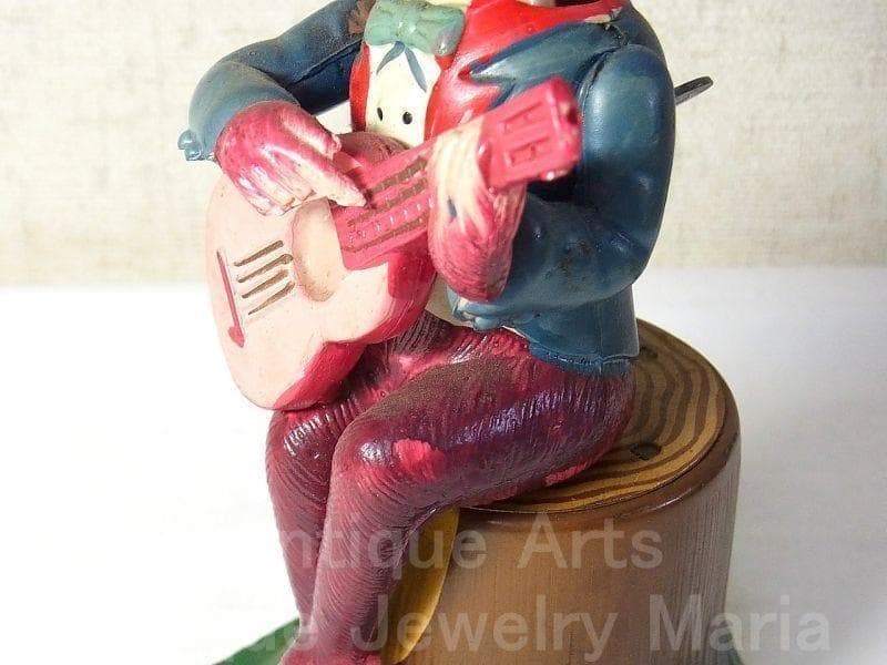 《歴史的意味有り！》猿のギター弾き オキュパイド ジャパン（アルプス）《複製箱》