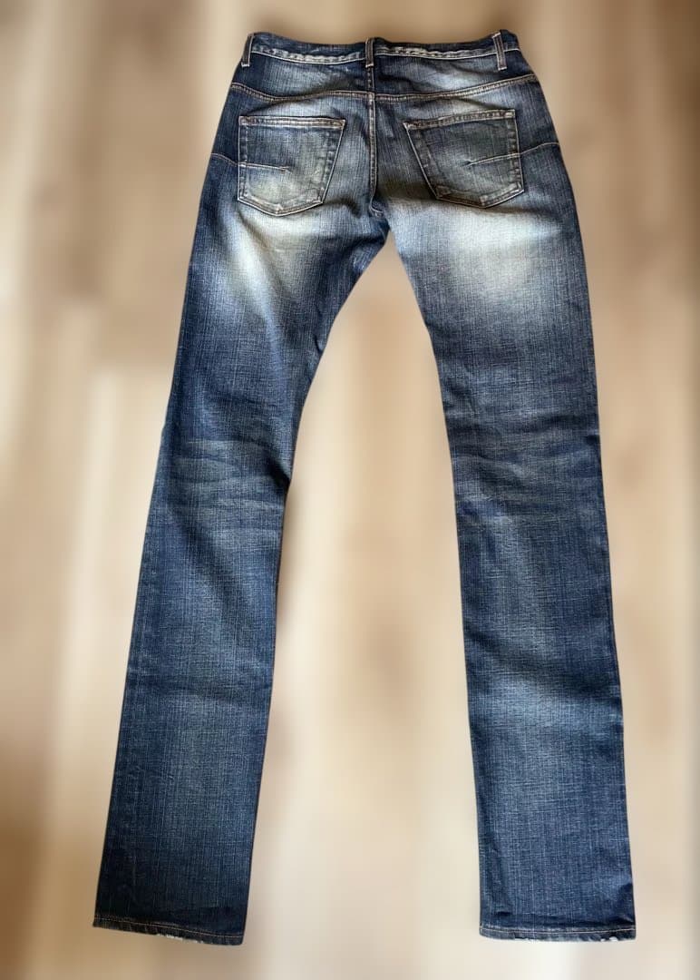 ディオールオム JAKE クリス期 11AW インディゴ デニムパンツ