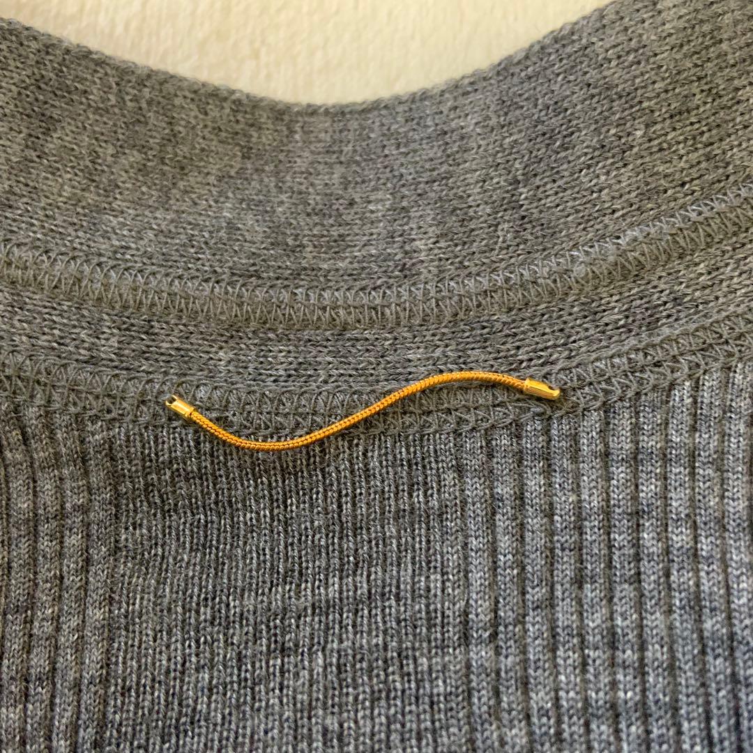 【美品】ドゥーズィエムクラス✨*Candid カーディガンニット　チャコグレー