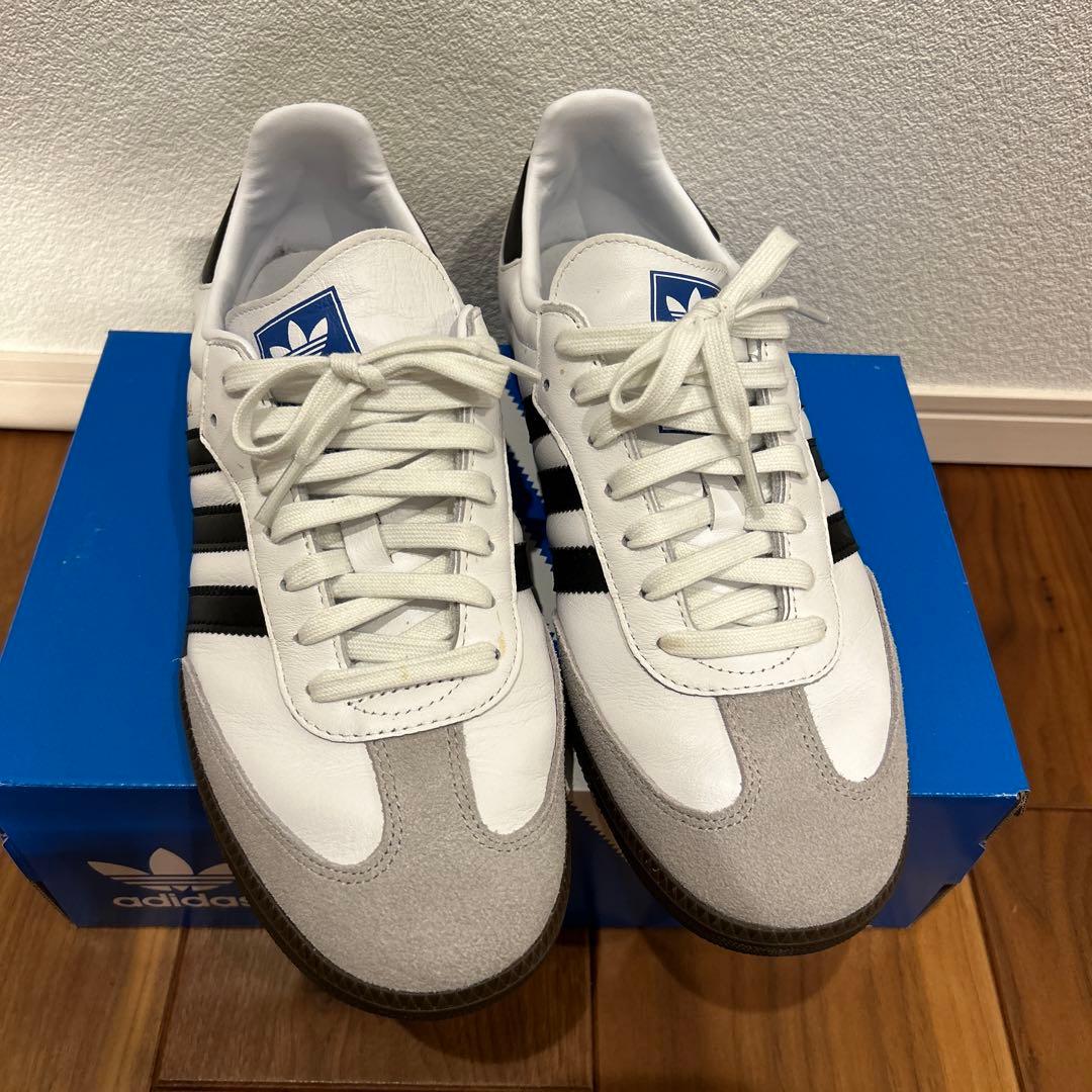 adidas Samba 28.0ホワイト/ブラック/グレー