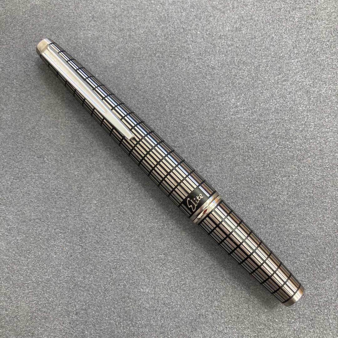 PILOT パイロットELITE エリート 万年筆 格子柄18K 750 / F